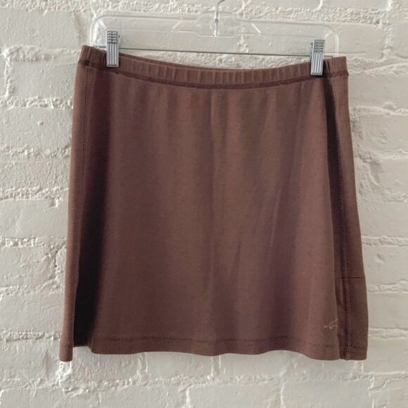 Horny Toad Womens Brown Flexcel A Line Skirt Hidden Pocket Outdoor Comfy Sz S - Picture 5 of 9